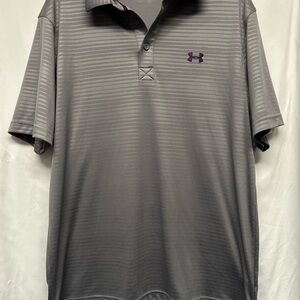 Under Armour Gray Polo Shirt